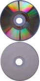 Mini DVD-Rohlinge bedruckbar/inkjet printable weiss - Mini DVD-R 8cm 1,4GB (DVD-Rohlinge 8 cm Mini)