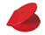 CShell CD-H�llen - rot vollfarbig (CD-Huellen Cshell)