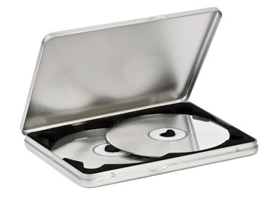 DVD-Metallbox TinTops DVDS Samt Double f�r 2 DVDs (DVD-Mehrfachboxen)