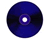 COLOUR-Line CD-Rohlinge etikettierbar - Brennseite blau (CD-Rohlinge farbig)