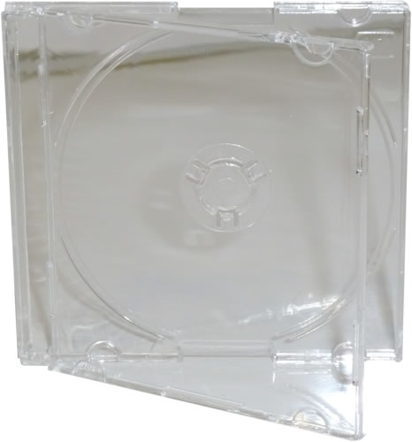 CD-Slimcase f�r Mini DVD - transparent (DVD-Huellen 8cm Mini)