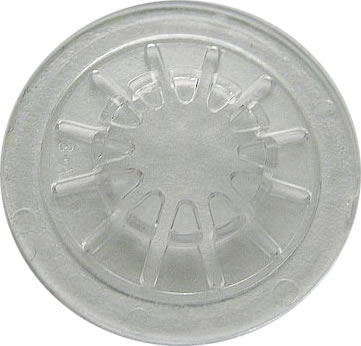 DVD-Fixierstern selbstklebend - transparent (Klebepunkte-DVD)