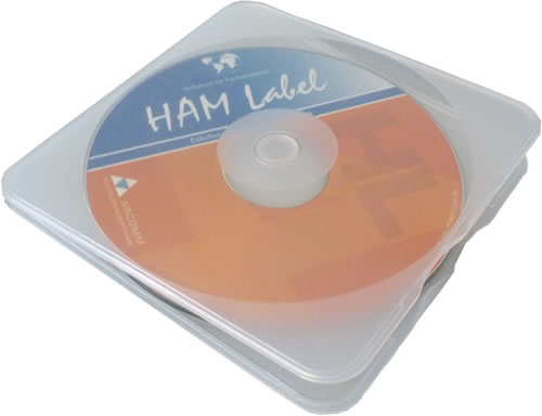 CD-H�llen Slim - PP-Material - transparent frosted (CD-Huellen Slim)