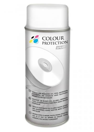 CD-Farbschutzspray 400ml ( Fixierspray / Protection Spray ) (CD-Rohlinge bedruckbar)