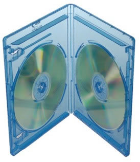 Elite Blu-Ray-H�lle f�r 2 Disks - blau (Blu-Ray-Boxen)