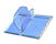 Elite Blu-Ray-H�lle 5 Disks - blau (Blu-Ray-Boxen)
