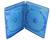 AMARAY Blu-Ray-H�lle f�r 2 Disks - blau  (Blu-Ray-Boxen)