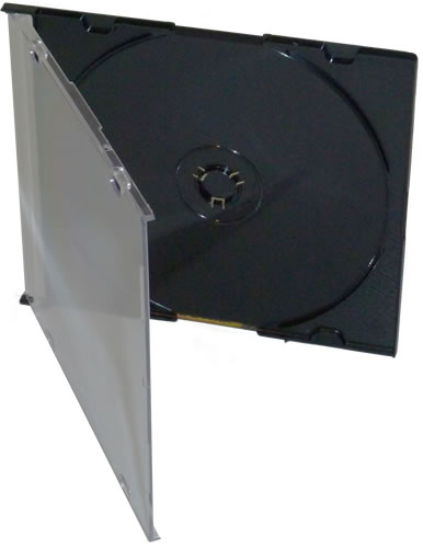 CD-Slimcase - schwarz (CD-Huellen Slim)