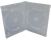 Qualit�ts Doppel-DVD-H�lle - transparent (DVD-Mehrfachboxen)