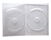 Doppel-DVD-H�llen Slim - transparent (DVD-Huellen Slim)