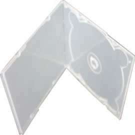 CD-Slimcase - transparent frosted (CD-Huellen Slim)