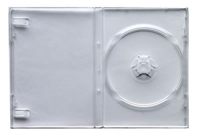 DVD-H�lle f�r Visitenkarten-CD - transparent frosted (Visitenkarten-CD-Huellen)