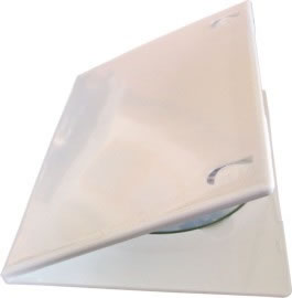 DVD-Slim-H�llen - weiss (DVD-Huellen farbig)